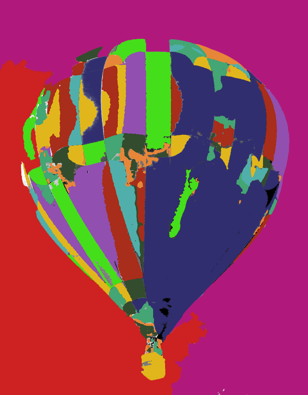 Contiguous Colors