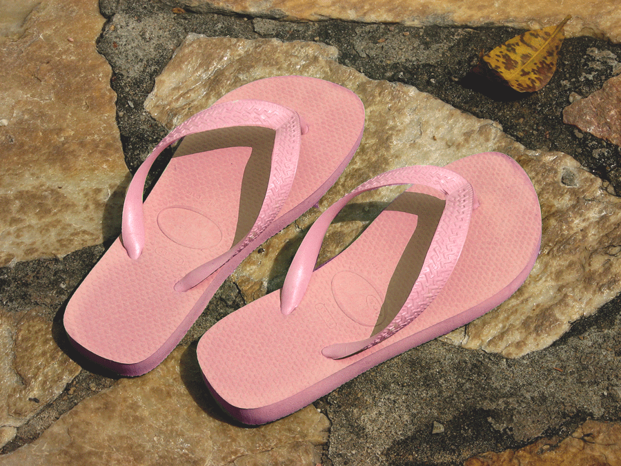 Pink Flip Floops