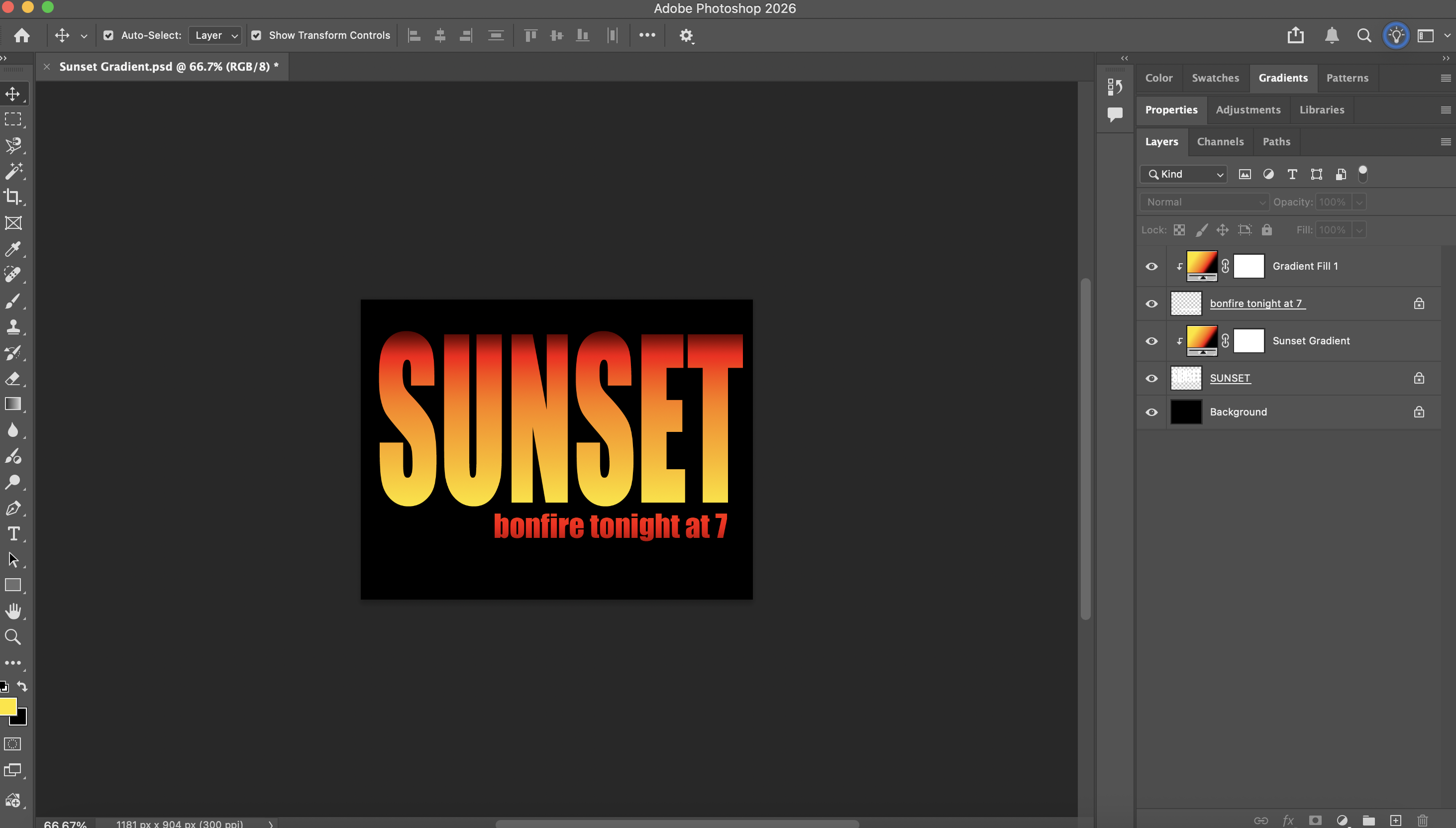Sunset Gradient